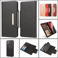 the new flip leather phone case for iphone 13 12 mini 11 pro xs max se 2020 x xr 8 7 6 plus card slot shockproof wallet cover