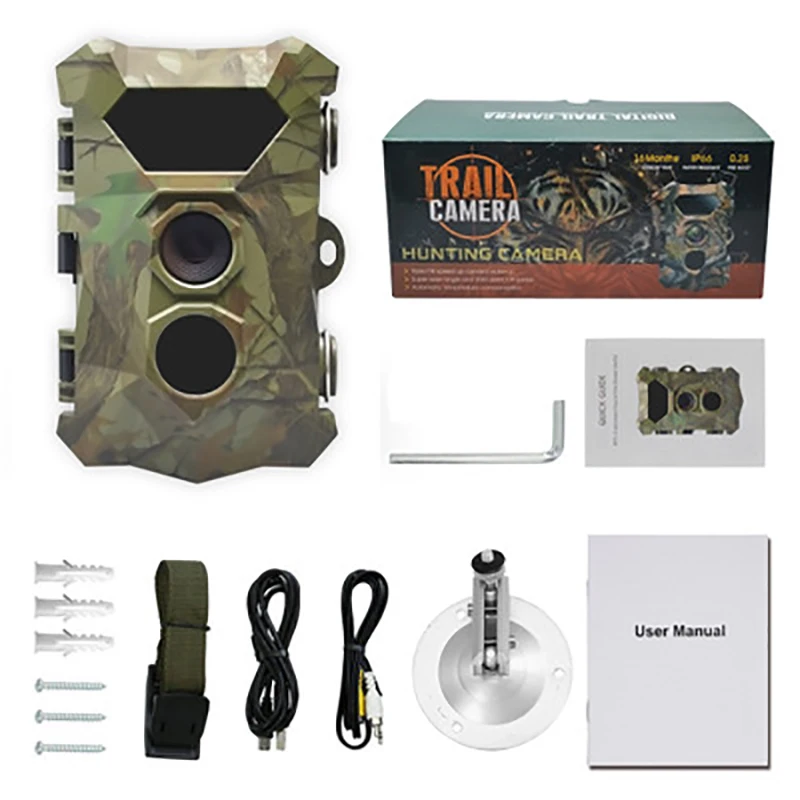 

16MP Powerful Trail Camera 1080P Photo Traps Thermal Scope PIR Super Night Vision Video Monitor Wildlife for Outdoor Hunting
