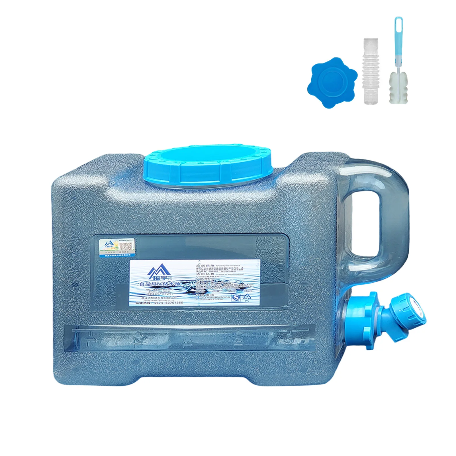 

6L 8L 13L 18L Water Tank with Faucet Portable Bucket Storage Container Portable Driving Water Tanks for Outdoor Picnic Camping