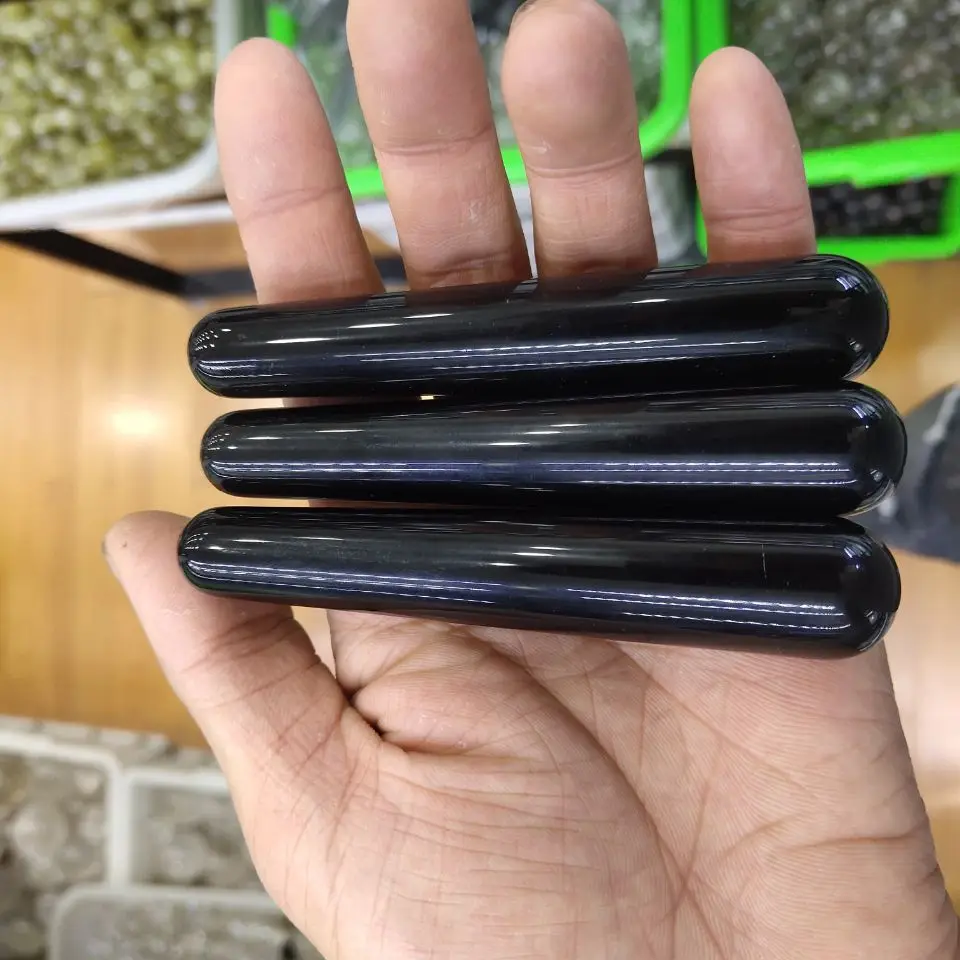 

1pcs Obsidian massage stick facial massage body massager natural crystal meridian point massage stick