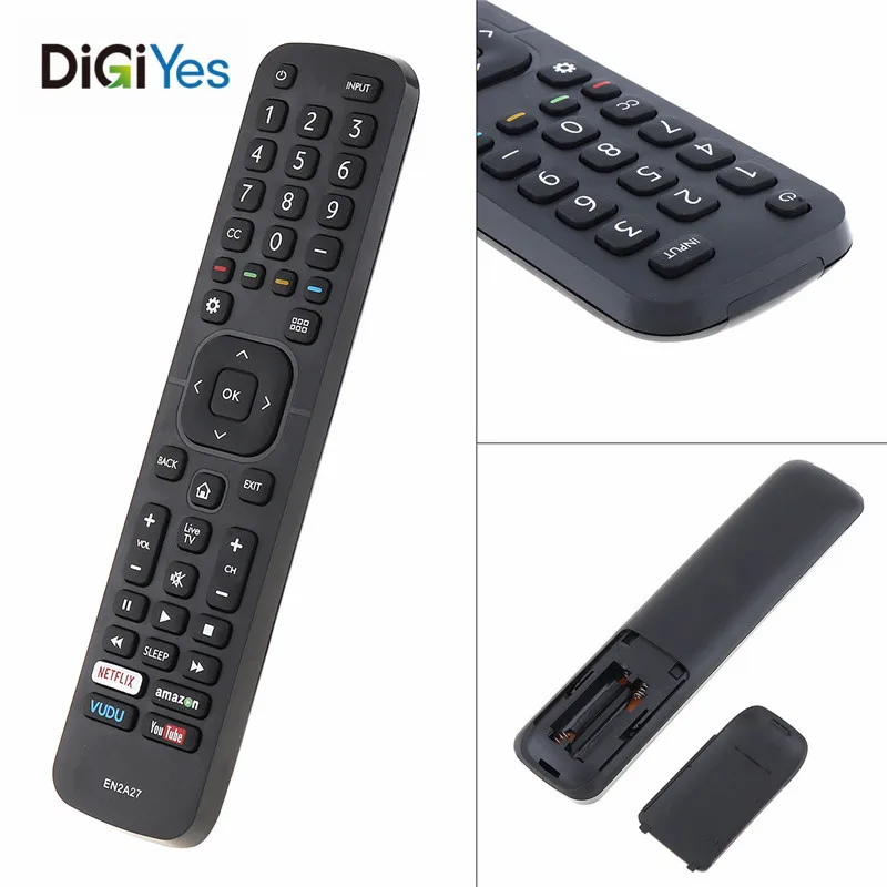 EN2A27 умный светодиодный пульт дистанционного управления для телевизора запасная