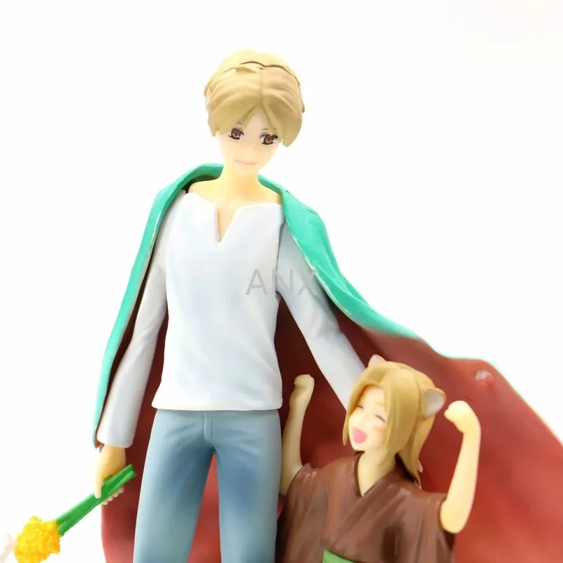 

17CM Natsume Yuujinchou Figure PVC Action Anime Dolls Collectible Model Toys Kid Gift Natsume Guizhi Little Fox Figure