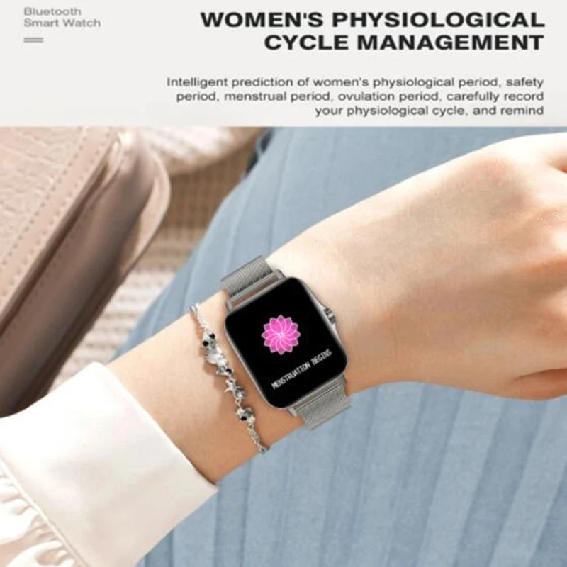 

IWO PRO New i18 Bluetooth Call Smart Watch 2021 1.69 Inch Heart Rate Blood Pressure Monitoring Fitness Tracker Sports Waterproof