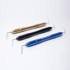 Denjoy 1 шт. стоматологический ручной подъемник эндодонтические инструменты для заполнения обтурации Гутта перча Буханан стильные конусные плоские стоматологические инструменты