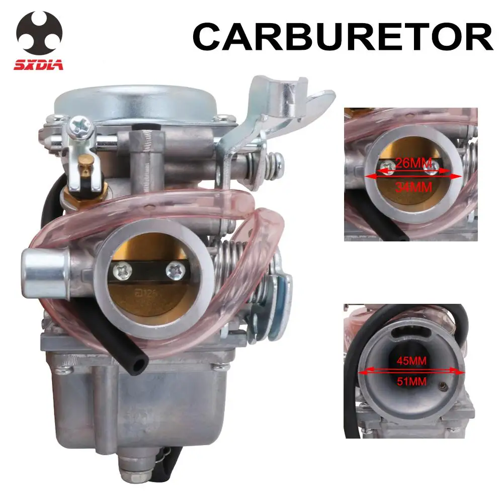 26 мм Carb мотоцикл карбюратор для Suzuki GN125 GN 125 gn скутер часть внедорожный