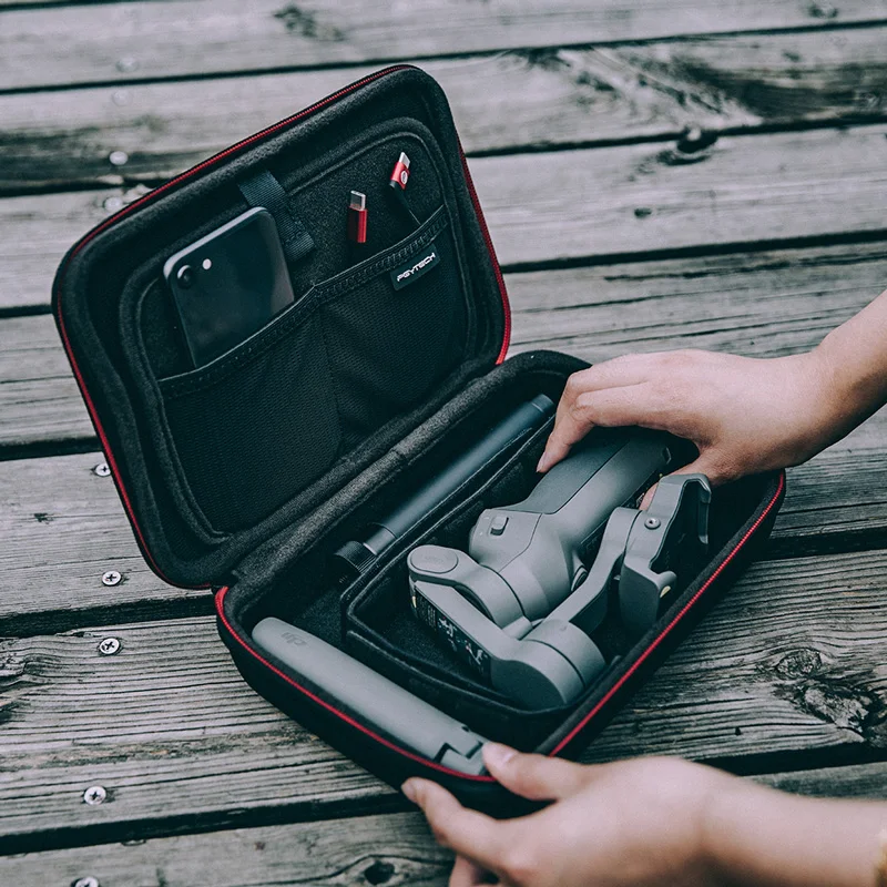 PGYTECH DJI Osmo Mobile 3 чехол для переноски портативный светильник сумка для хранения для Osmo Action Gopro Hero 7/6 аксессуары для спортивной камеры