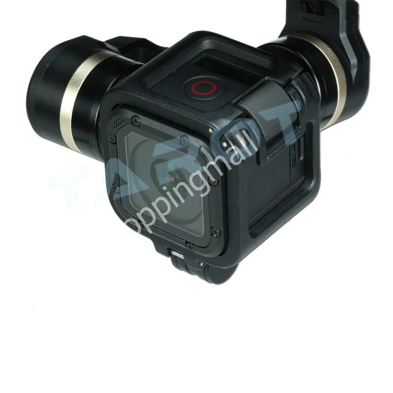 Таро GOPRO T-3D Характеристическая вязкость полимера металла 3-осевой бесщеточный шарнирный замок для экшн-Камеры GoPro Hero 4 Session TL3T02