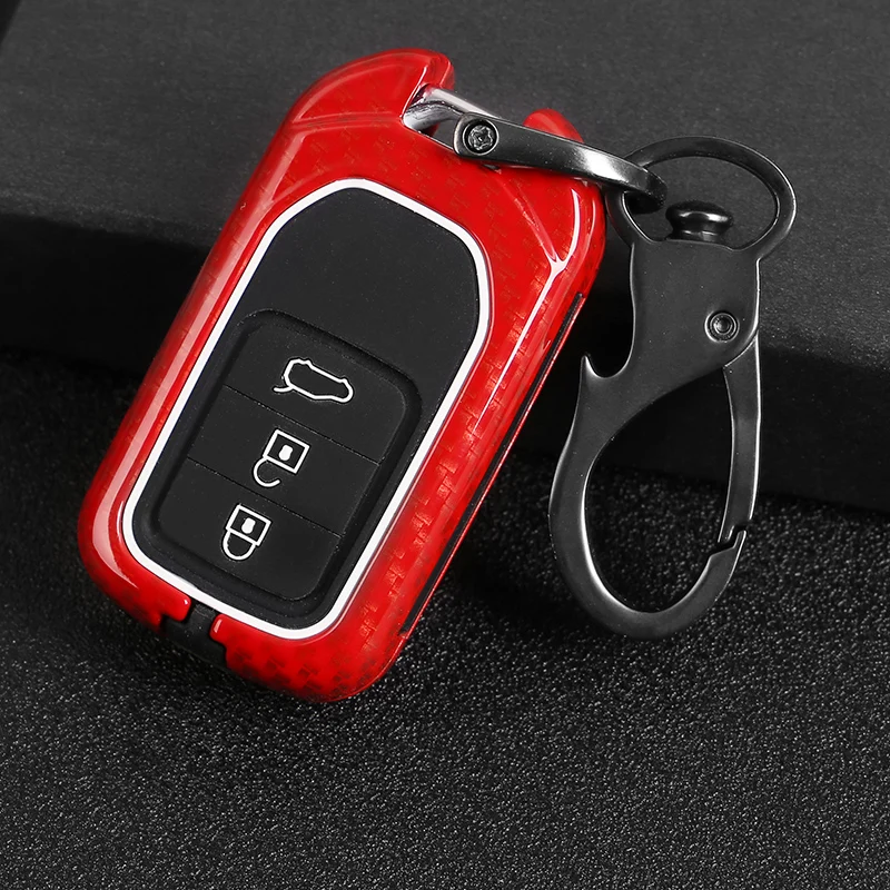 Сплав из углеродного волокна + силиконовый чехол для ключей Honda Civic Accord Pilot CRV HR V City