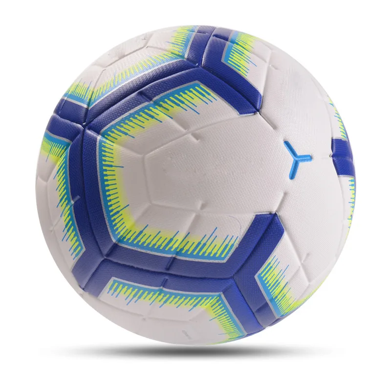 Профессиональный футбольный мяч для игры на открытом воздухе, размер из ПУ, мягкий футбольный мяч, 5 bola, спортивный мяч, бесшовный тренировоч...