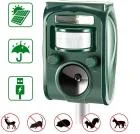

Garden Solar Powered Ultras onic Outdoor Animal Repeller Motion Sensor Flash Light Dog Cat Raccoon Rabbit Animal Dispeller