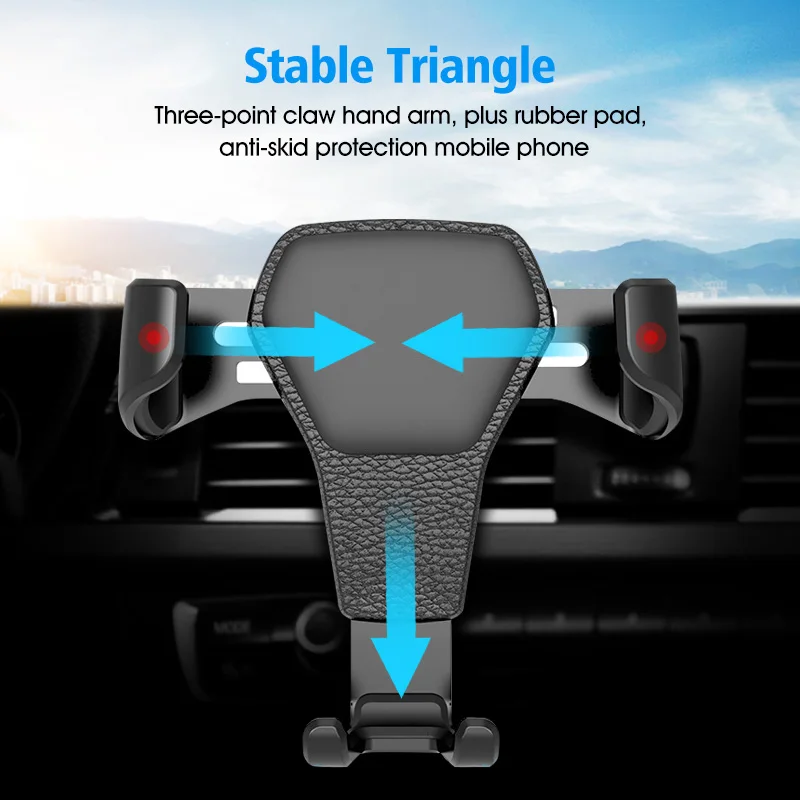 Автомобильный держатель ANMONE мобильный телефон Гравитационный кронштейн