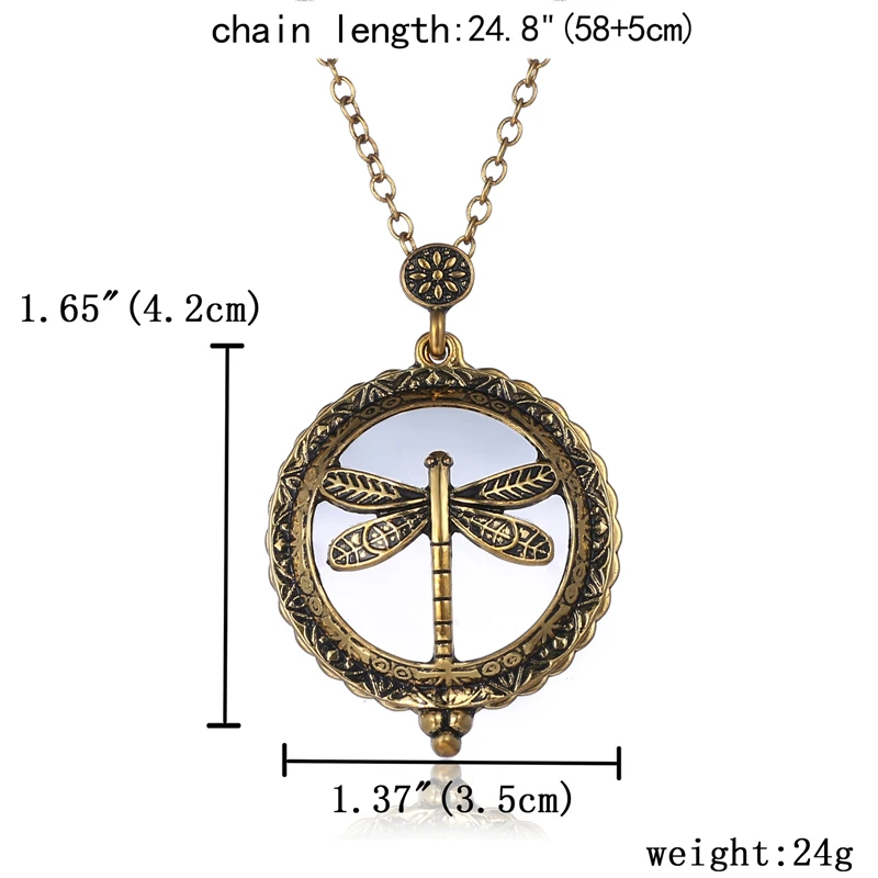 Модные ювелирные изделия для чтения стекло Ювелирные Лупа Стекло Медальоны мамы