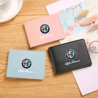 Кожаная обложка Для водительских прав Alfa Romeo