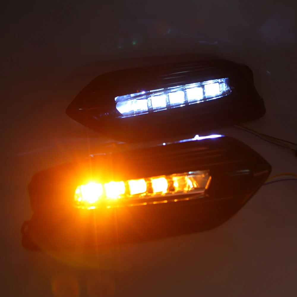2 шт. светодиодные дневные ходовые огни светильник для Honda вариабельности