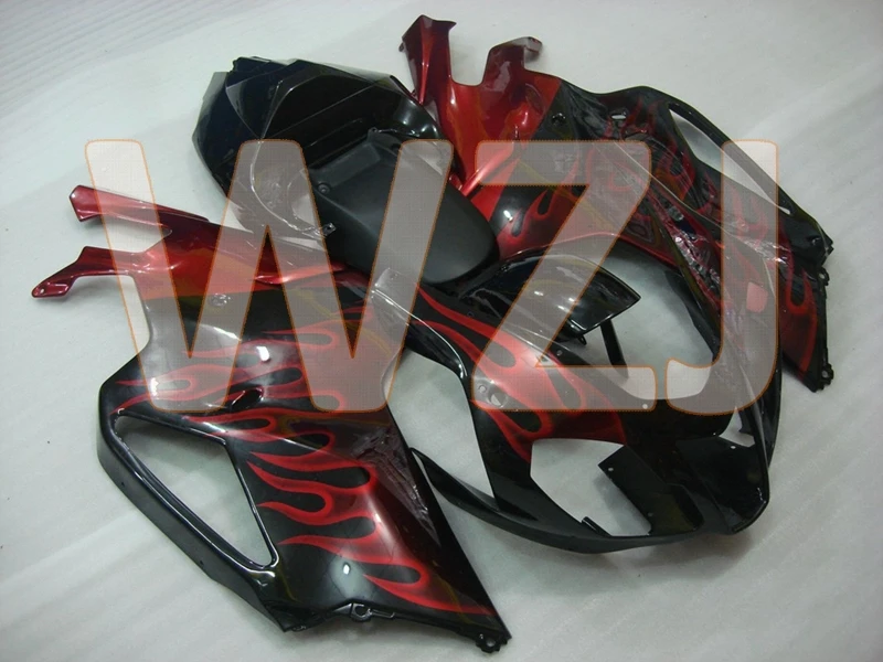 RSV1000 2006 Full Body Kits for Aprilia 03 04 Black Red Frame Abs Fairing RSV 1000 2003 - Fairings | Автомобили и мотоциклы