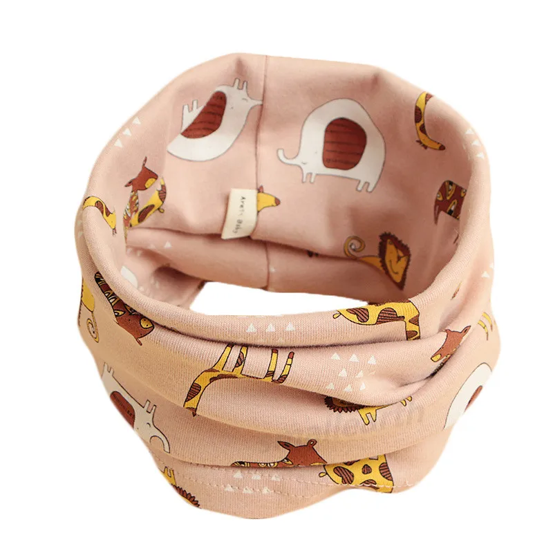 Осенне зимняя хлопковая вязаная детская шапка воротник 2 шт./компл. комплекты из