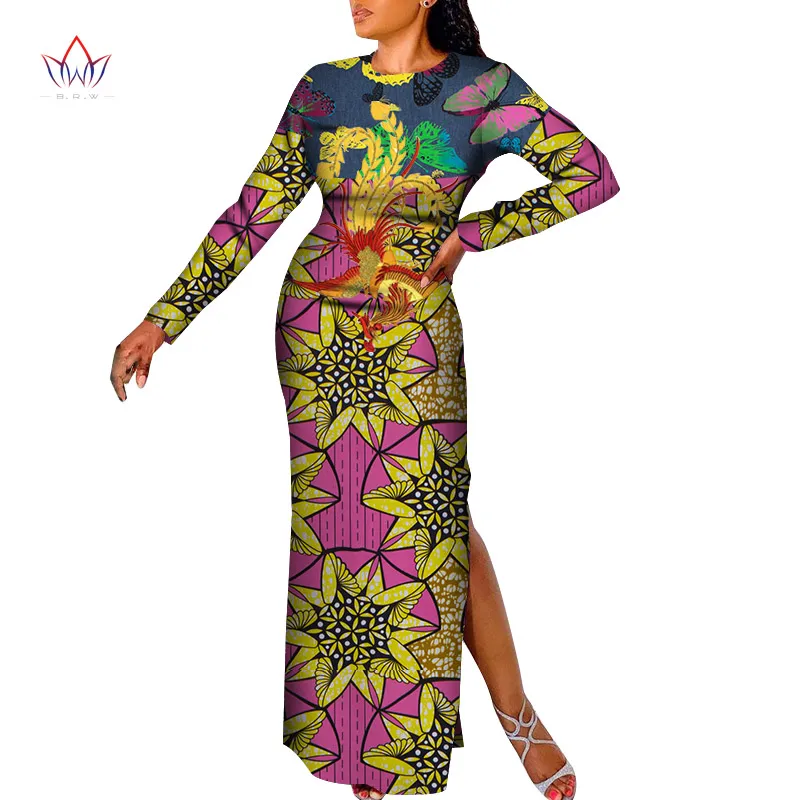

Traditional Clothing For Women Vintage dress plus size dresses for women 4xl 5xl 6xl African style Dashiki long dress WY7043