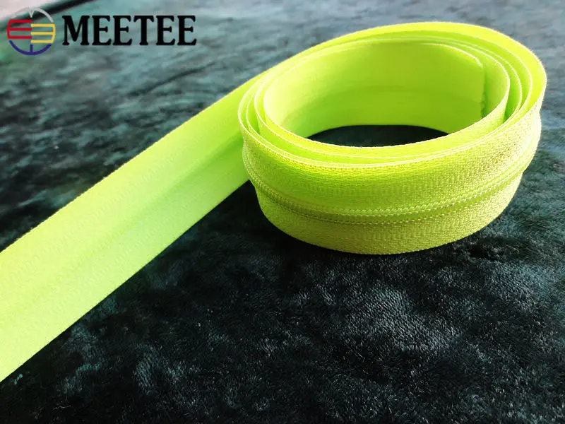 Meetee 2/5 метров 3 # нейлоновая катушка код Водонепроницаемая молния для