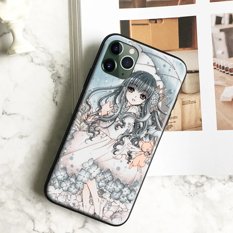 Tomoyo Cardcaptor Sakura мягкий силиконовый чехол для телефона IPhone SE 6 6s 7 8 Plus 7Plus 8Plus X XR XS 11 Pro