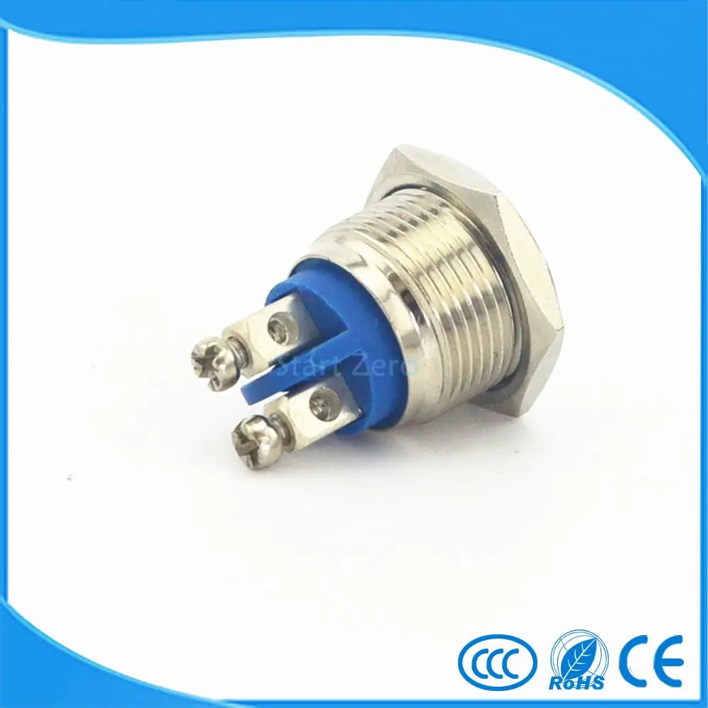 Бесплатная доставка 16 мм стартовый переключатель лодочный рожок мгновенные