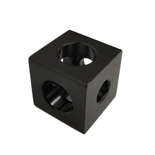 10pcs Openbuilds Cube Corner Connector Bracket Three Way Cube Adjustable Wheel Block Fit 20mm Profile extrusion 3D Printer Parts
