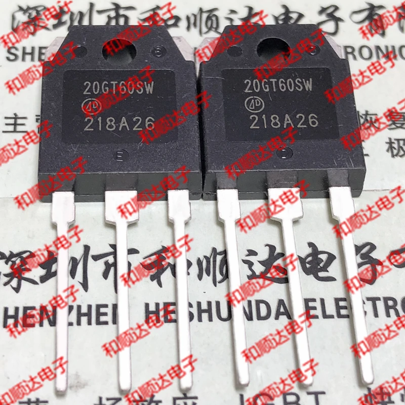 

10 шт. 20GT60SW AP20GT60SW TO-3P 600V 20A