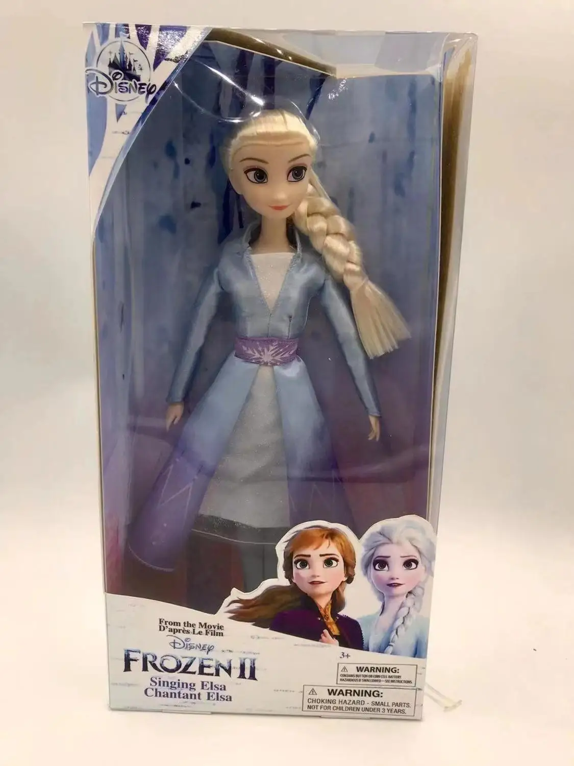 Кукла Холодное сердце Disney 2 подвижная фигурка шарнирного стиля Эльзы и Анны