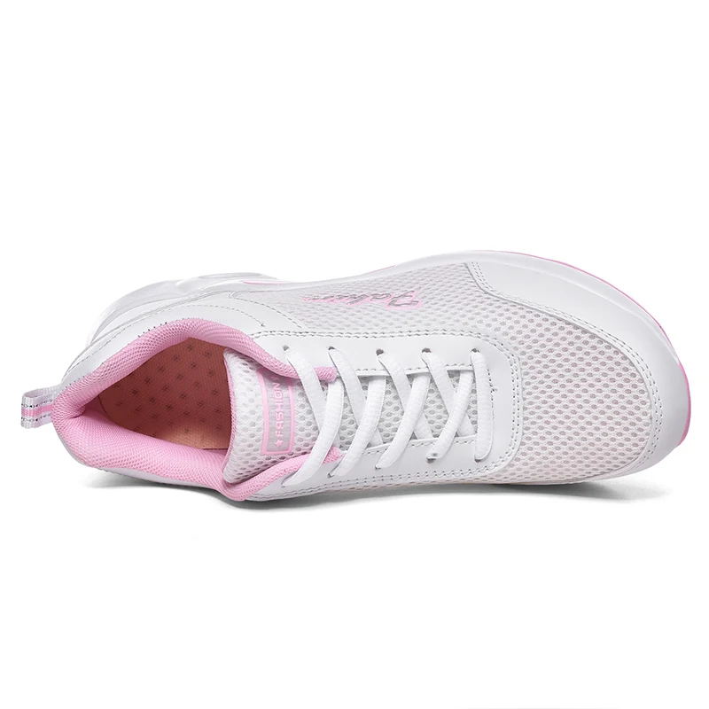 

Women's Breathable Sports Running Shoes Women Casual Sneakers Non-Leather Shoe Air M Cushion Height Increase Shoes