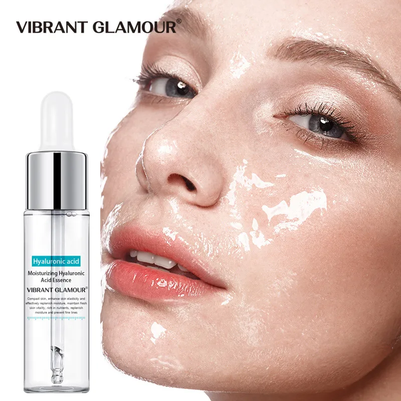 

Hyaluronic Acid Face Anti-Aging Serum Whitening Moisturizing Shrink Pores Oil Control Repair Dry Rough Skin Facial Care Essence