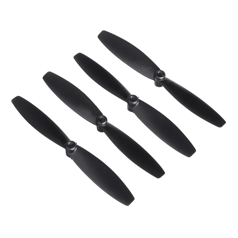 

4Pcs 0.8mm Hole Black Propellers Props Blades Spare Part Propeller for Parrot Mini Drones Airborne Accessories