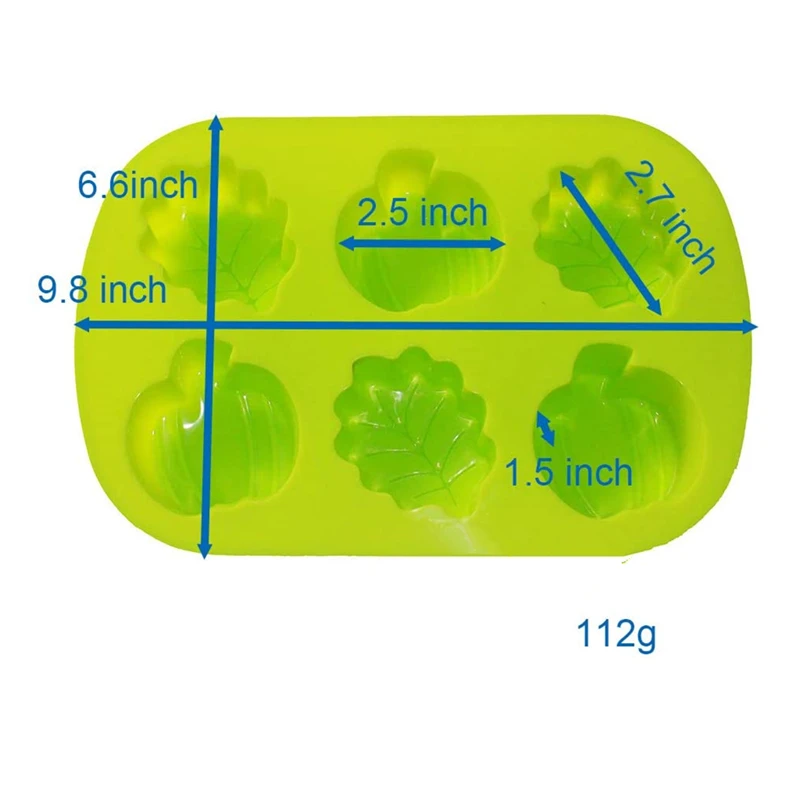 Силиконовые формы для Хэллоуина Осенние декоративные лосьоны мыло тыква листик