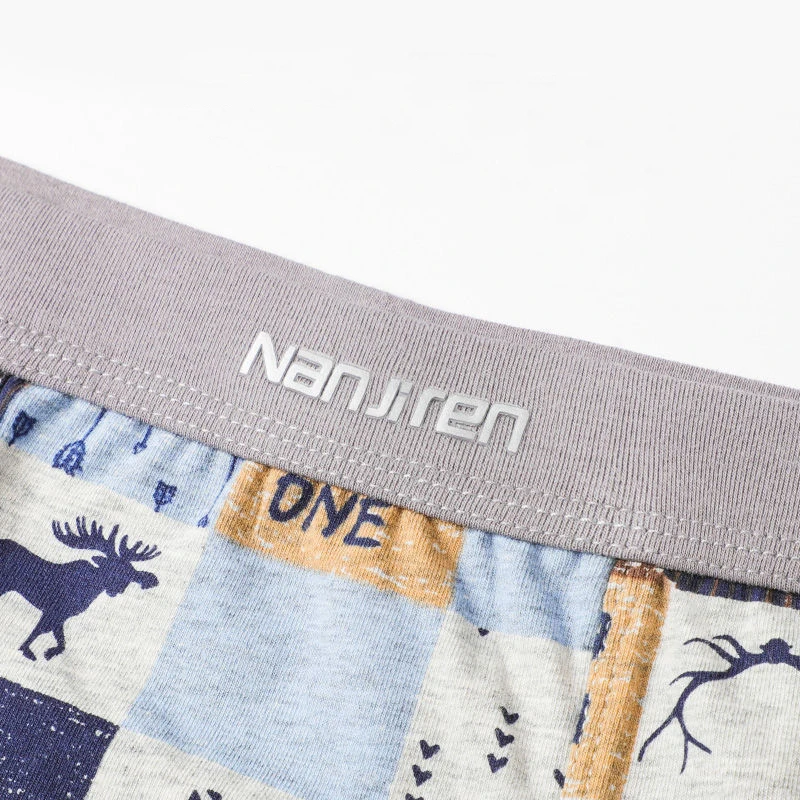 4pcs/ot Mens Boxers Underwear Cotton Boxer Underpants Homme Boxershorts Cazoncios Hombre Jockstrap Panties for Man U Convex