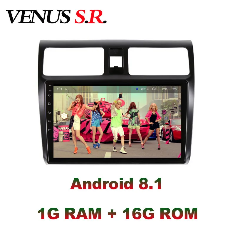VenusSR Android 8 1 2.5D автомобильный dvd для Suzuki Swift Радио 2008 2015 Мультимедиа GPS Стерео gps