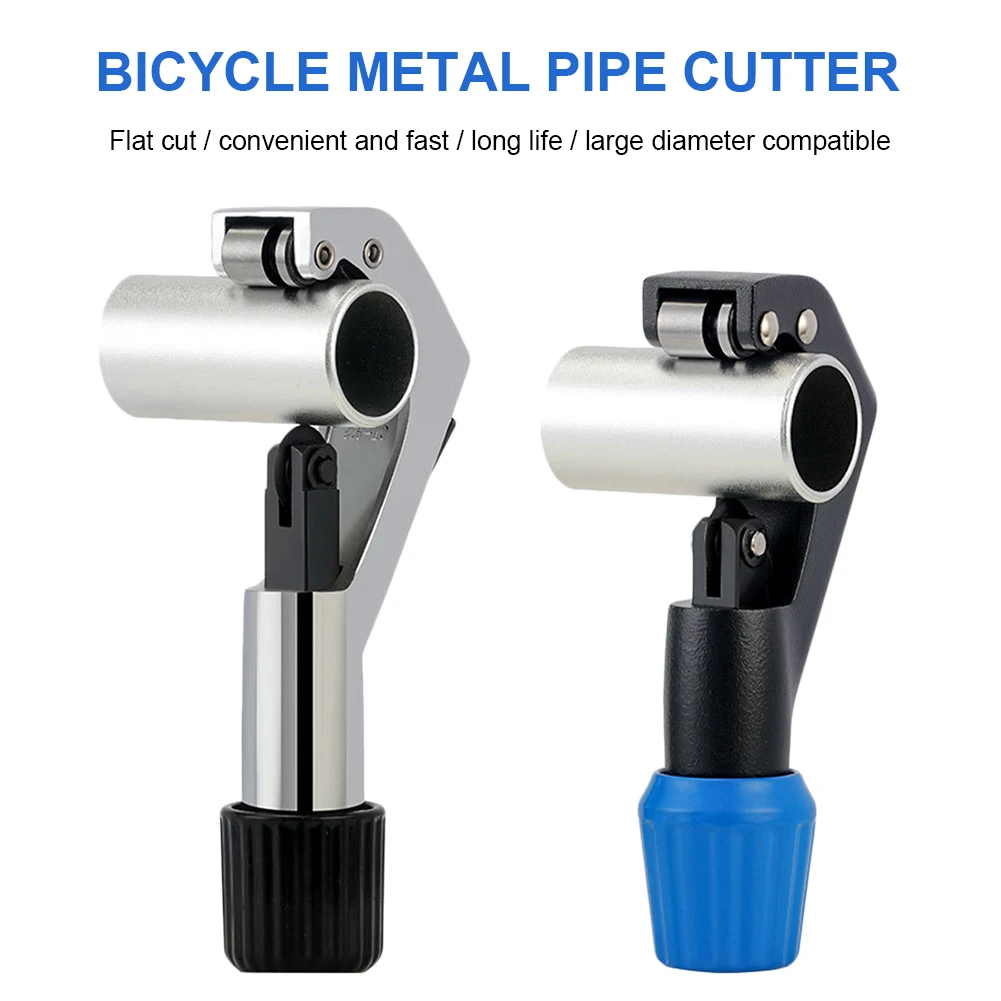 

Mountain Bike Front Fork Cutter Bike Tube Cutter Adjustable Aluminum Alloy Cutting Tool for Head Tube Handlebar Seat Post