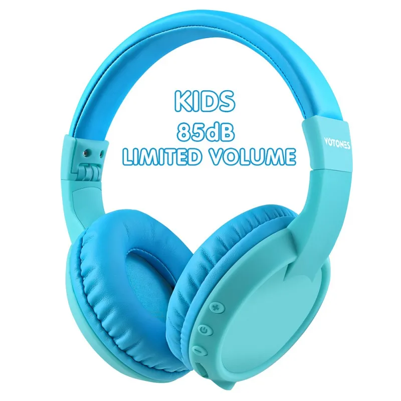 Милые беспроводные наушники для детей Bluetooth с мультяшным шумоподавлением Hifi