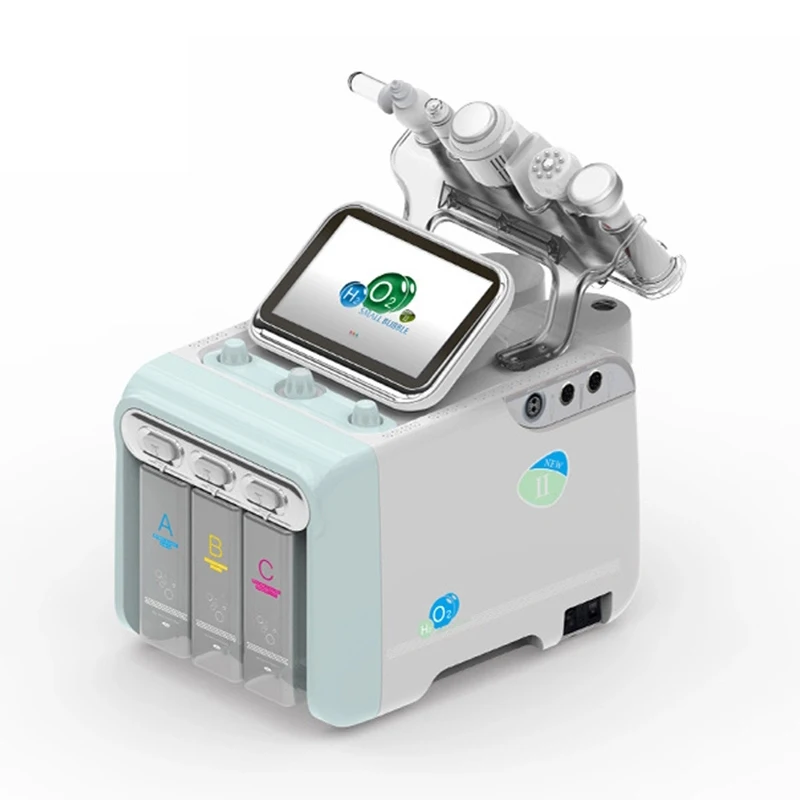 7 в 1 H2O2 гидроокислительняа установка для корки Hydra Красота очищения кожи машина