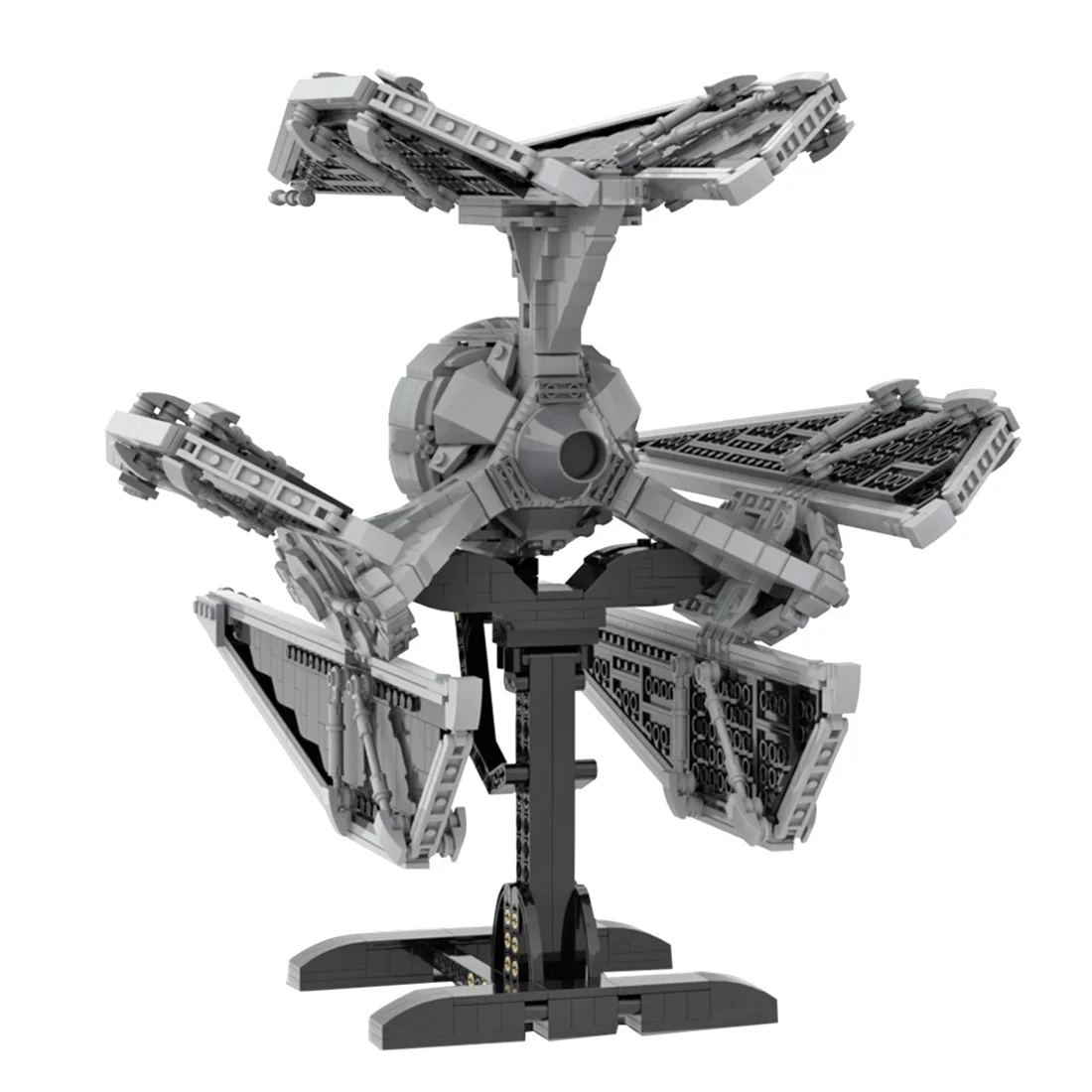 Набор строительных блоков галстук/D с держателем 1750 шт. MOC-79047 | Игрушки и хобби