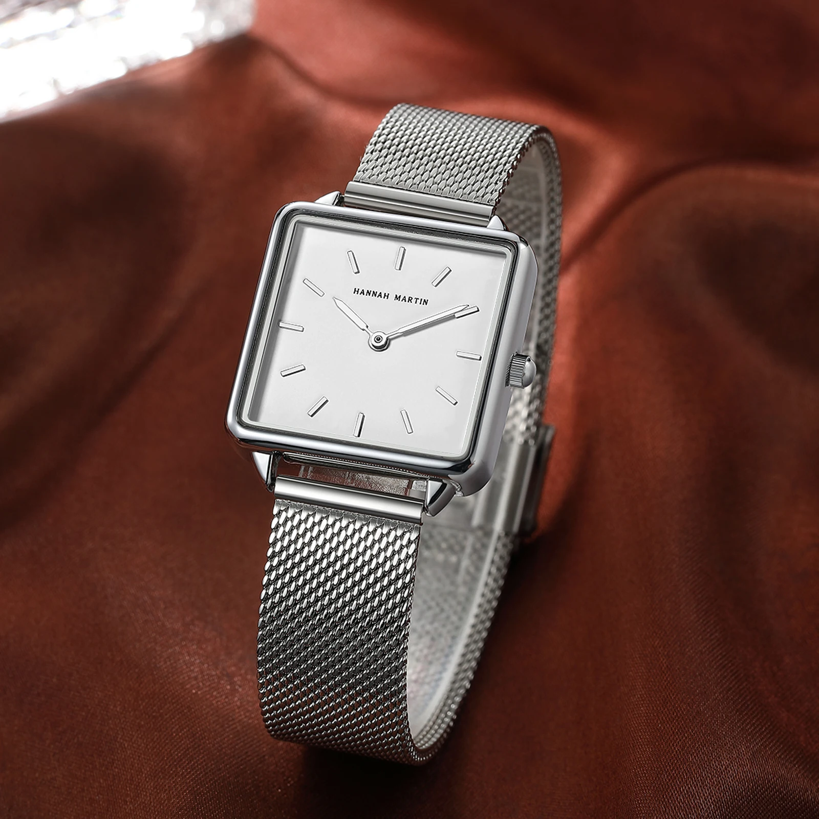 Женские наручные часы Hannah Martin оригинальный дизайн простые модные женские цвета