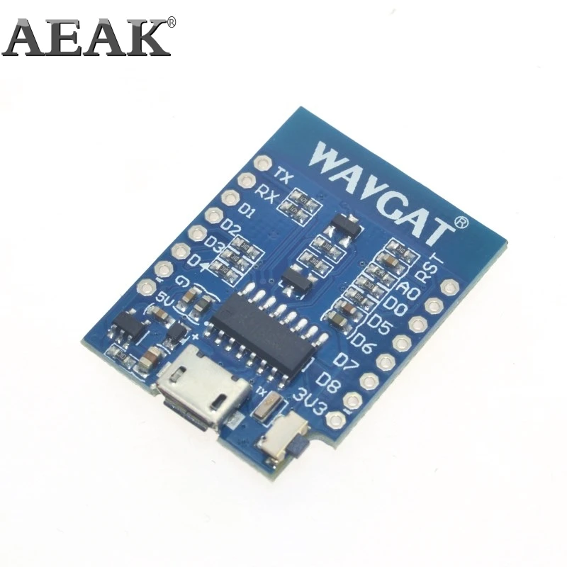 D1 Мини NodeMcu 4 м байт Lua WIFI Интернет вещей доска развития ESP8266 AEAK|nodemcu 4m|d1 minimini nodemcu |