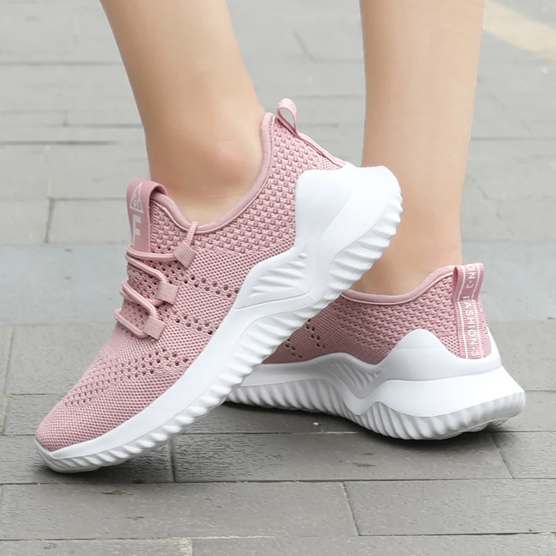 Летние женские туфли Брендовая дизайнерская обувь из дышащего сетчатого