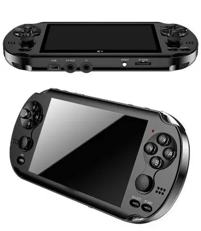 32/64/128 бит 5 &quot7" LCD X9 plus двойной рокер 16 Гб ручной Ретро игровой плеер консоль