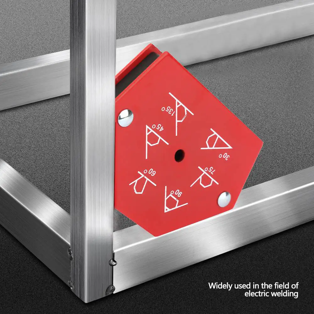 

Hexagon Welding Positioner Heavy Duty Multi-Angle Welding Holder Fixture Magnet Clip Tool