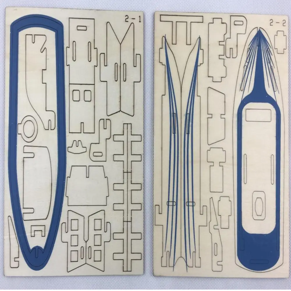 Лазерная резка 3D деревянные головоломки навигация спасательная лодка DIY сборка