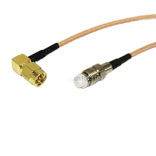 

New Modem Connexion Cable SMA Male Plug Right Angle To FME Female Jack Connector RG316 Cable 15CM 6inch Adapter RF Pigtail