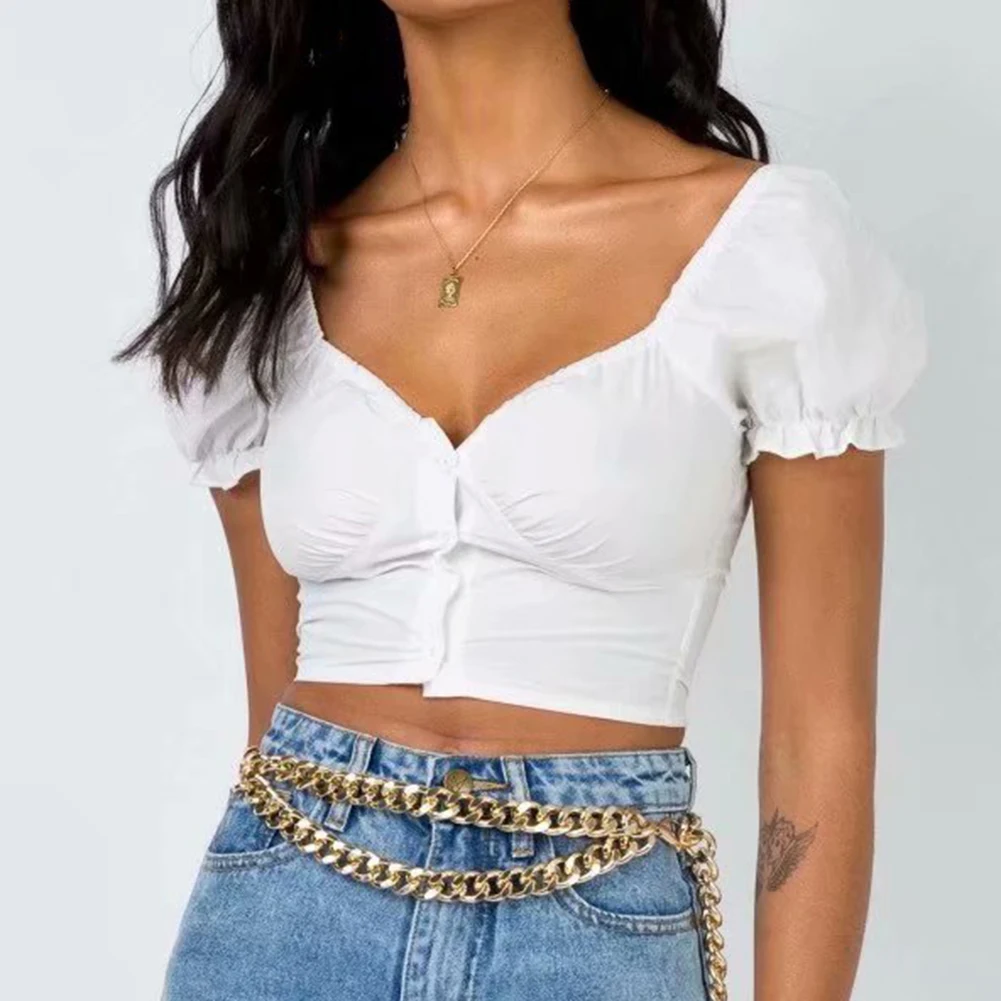 Женский сексуальный корсетный топ с открытой спиной и v образным вырезом женский