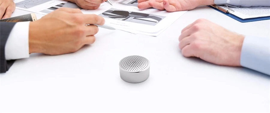 Xiaomi Bluetooth динамик беспроводной Aux-in громкой связи динамик вызов портативный Bluetooth 4,0 алюминиевый стерео MP3 музыкальный плеер