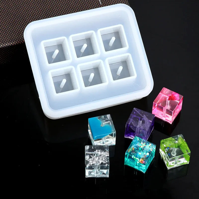 Круглая/квадратная силиконовая форма инструменты для литья ювелирных изделий