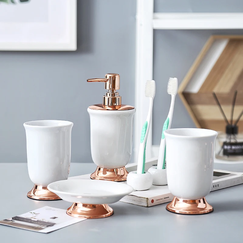 Керамические аксессуары для ванной комнаты набор купания включает в себя чашку