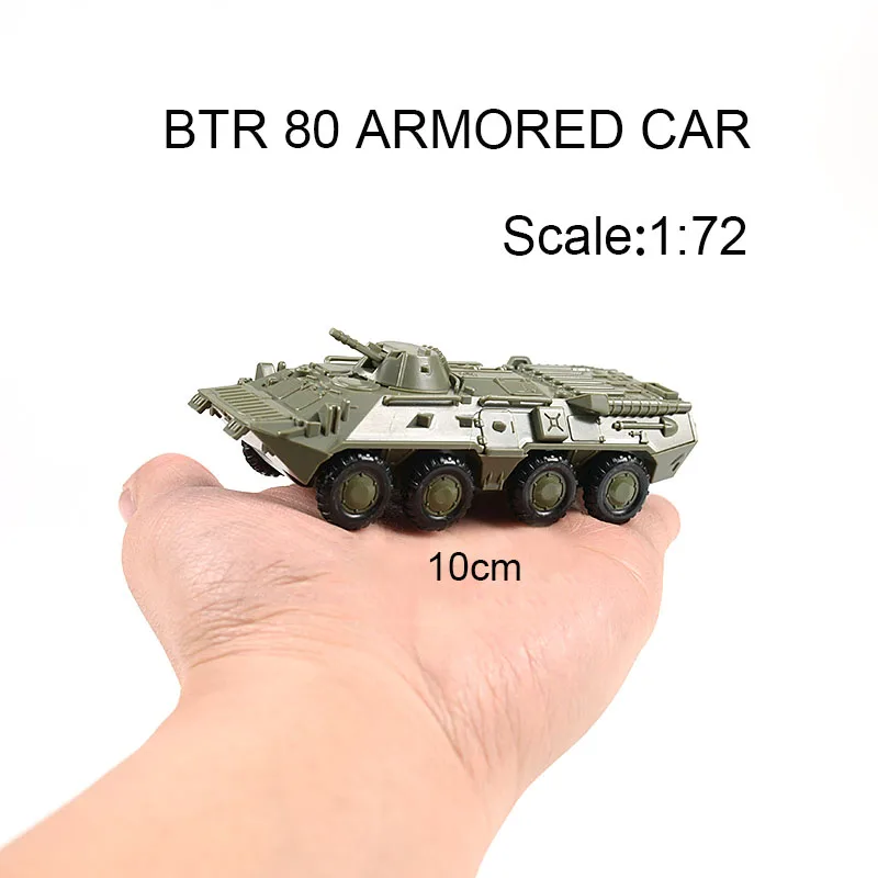 1:72 4D собрать автомобиль M35 грузовик советский BTR 80 колесные бронированные машины