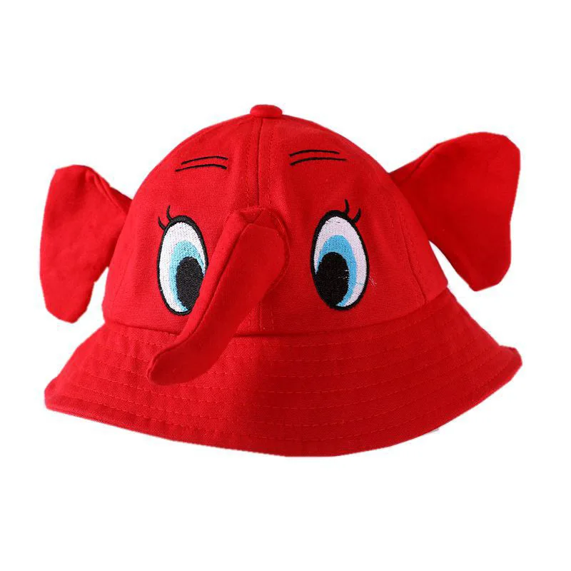 

fisherman's Hat Baby Travel sunscreen basin hat personality super cute hat children spring and autumn lovely elephant